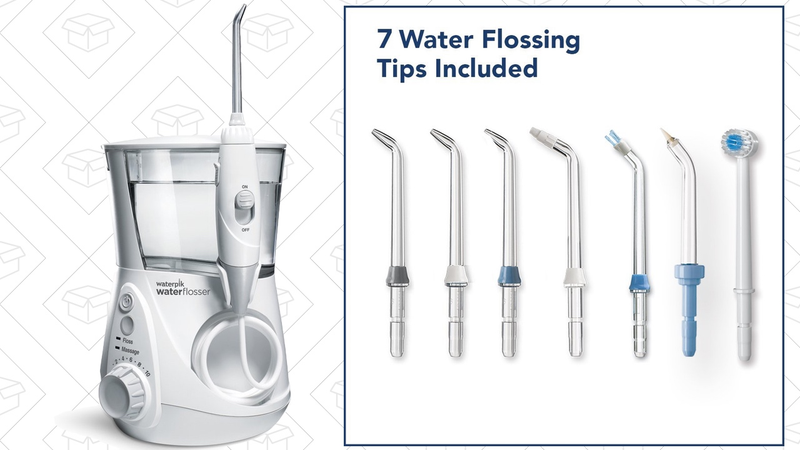 Waterpik Aquarius Water Flosser, $60 after $10 coupon. Discount shown at checkout.